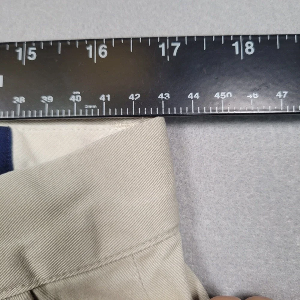 Polo Ralph Lauren Mens 34x32 Tan Classic‎ Fit Chino Pants Khaki Cotton
